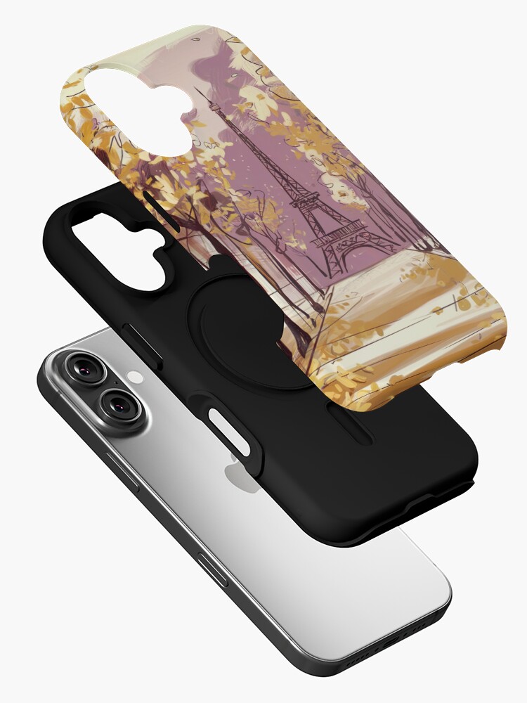 Thumbnail 2 of 4, iPhone Case, Paris Eiffel Tower designed and sold by Patricks-Art.