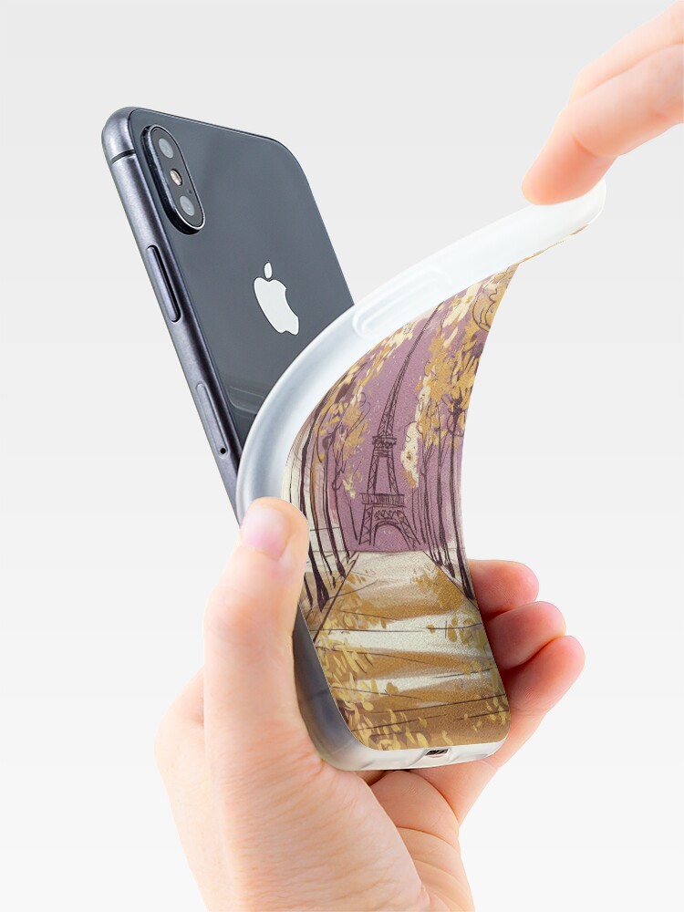 Thumbnail 4 of 5, iPhone Case, Paris Eiffel Tower designed and sold by Patricks-Art.