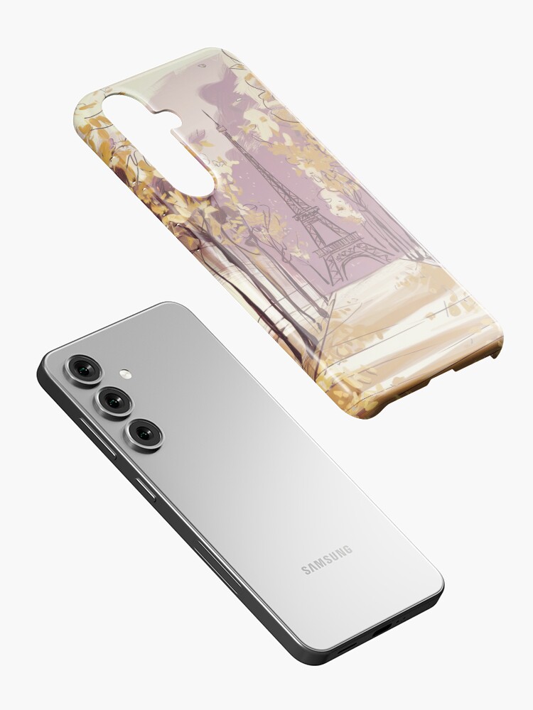 Thumbnail 2 of 4, Samsung Galaxy Phone Case, Paris Eiffel Tower designed and sold by Patricks-Art.