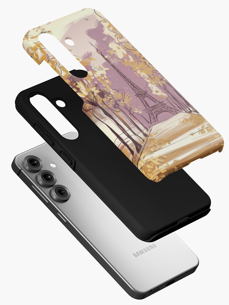 Thumbnail 2 of 4, Samsung Galaxy Phone Case, Paris Eiffel Tower designed and sold by Patricks-Art.