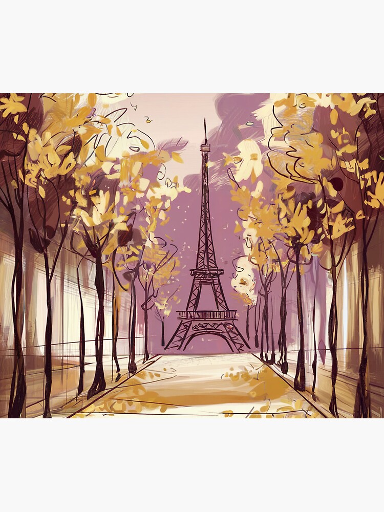 Thumbnail 5 of 5, Mouse Pad, Paris Eiffel Tower designed and sold by Patricks-Art.