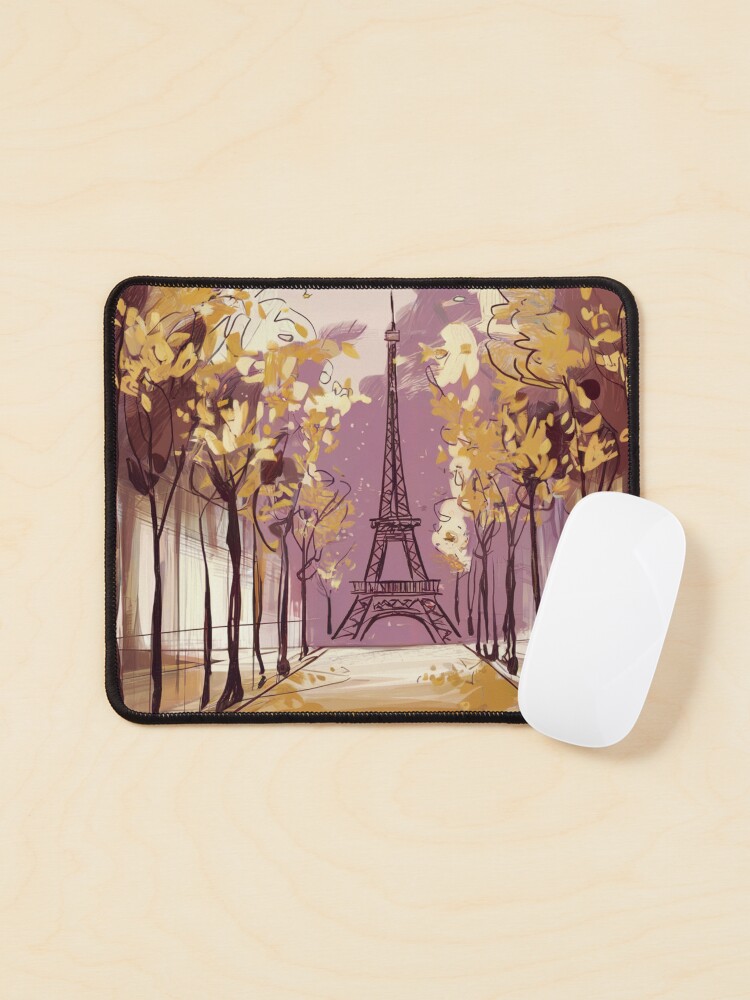 Thumbnail 1 of 5, Mouse Pad, Paris Eiffel Tower designed and sold by Patricks-Art.