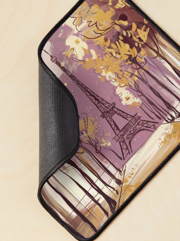 Thumbnail 2 of 5, Mouse Pad, Paris Eiffel Tower designed and sold by Patricks-Art.