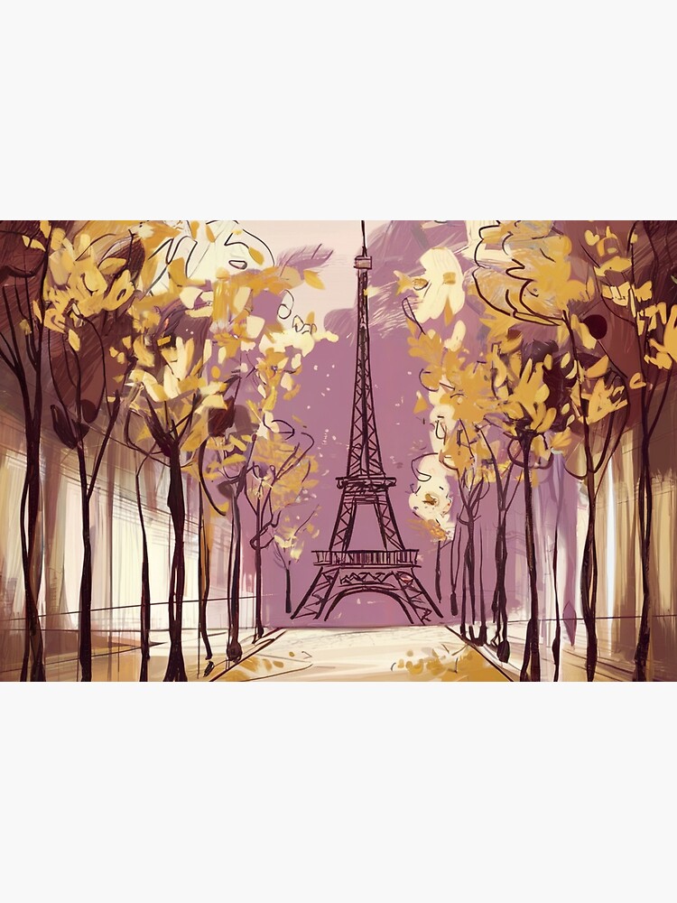 Thumbnail 3 of 3, Journal, Paris Eiffel Tower designed and sold by Patricks-Art.