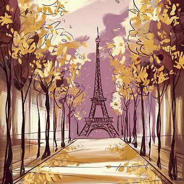 Artwork thumbnail, Paris Eiffel Tower by Patricks-Art