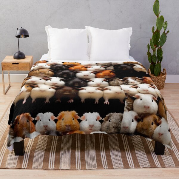 Item preview, Funny Stacked Guinea Pigs - Cute and Playful Piggy Pattern designed and sold by FarmOfCuties.