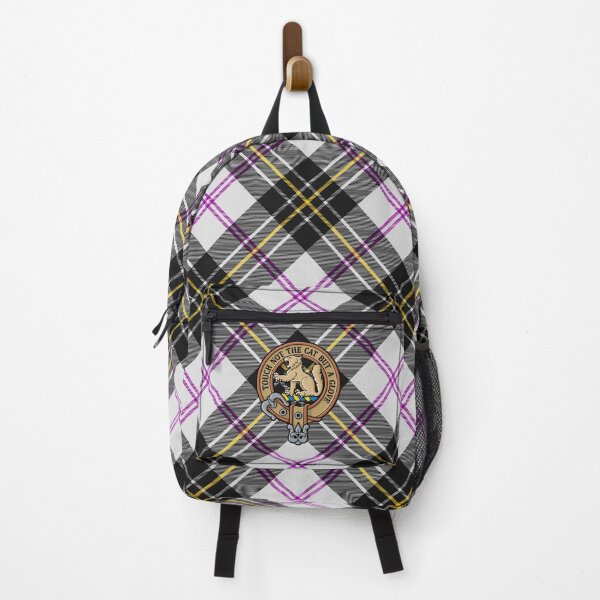 Item preview, Clan MacPherson Crest over Dress Tartan designed and sold by sifis.