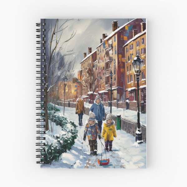 Item preview, Children In The Snow designed and sold by Patricks-Art.