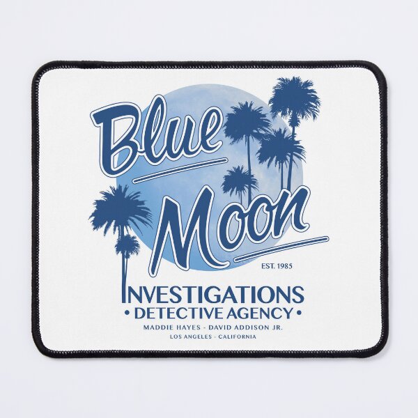 Item preview, Blue Moon Investigations Detective Agency designed and sold by Candywrap Studio.