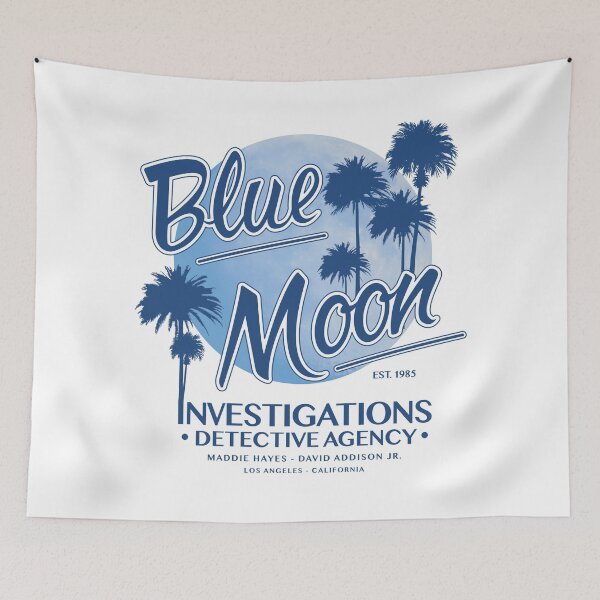 Item preview, Blue Moon Investigations Detective Agency designed and sold by Candywrap Studio.