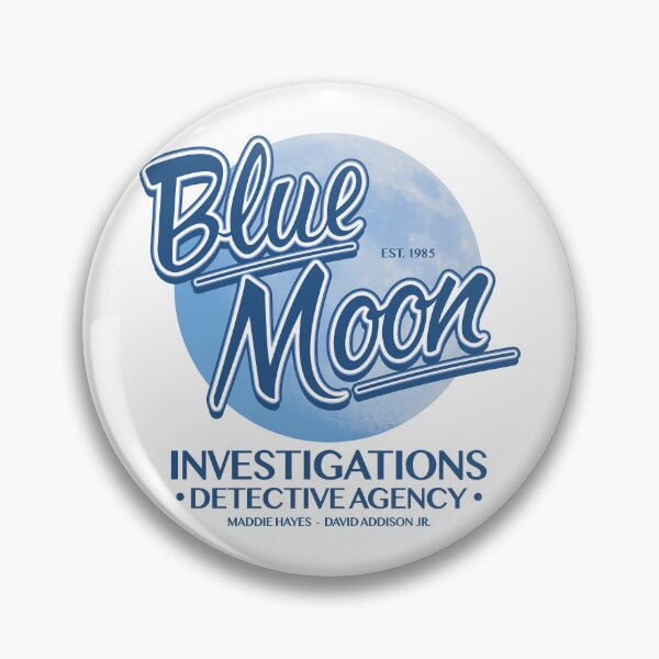 Item preview, Blue Moon Investigations Detective Agency designed and sold by Candywrap Studio.