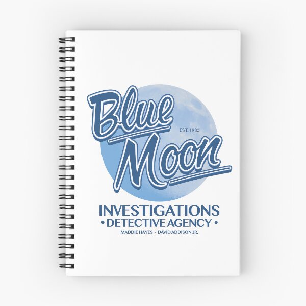 Item preview, Blue Moon Investigations Detective Agency designed and sold by Candywrap Studio.