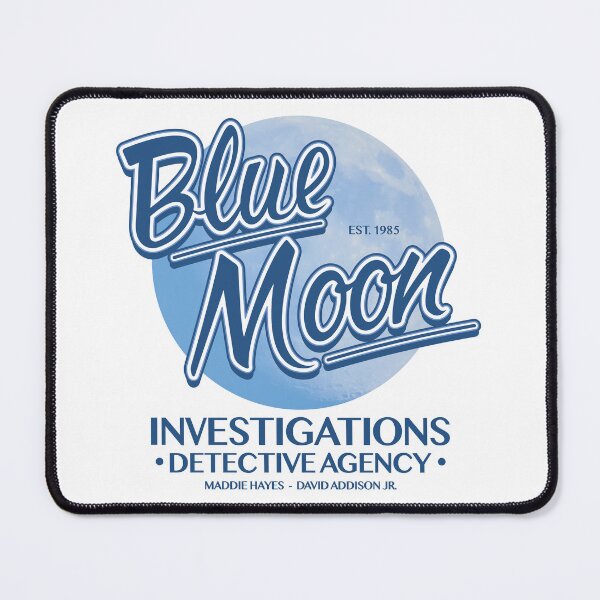 Item preview, Blue Moon Investigations Detective Agency designed and sold by Candywrap Studio.
