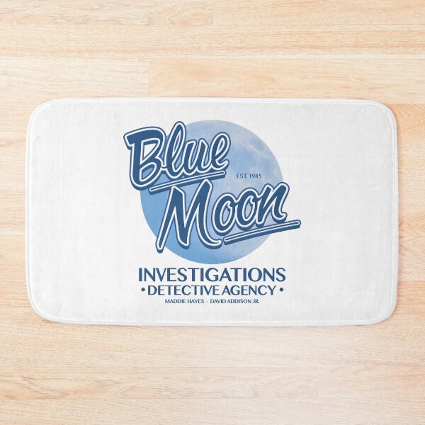 Item preview, Blue Moon Investigations Detective Agency designed and sold by Candywrap Studio.