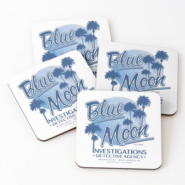 Item preview, Blue Moon Investigations Detective Agency designed and sold by Candywrap Studio.