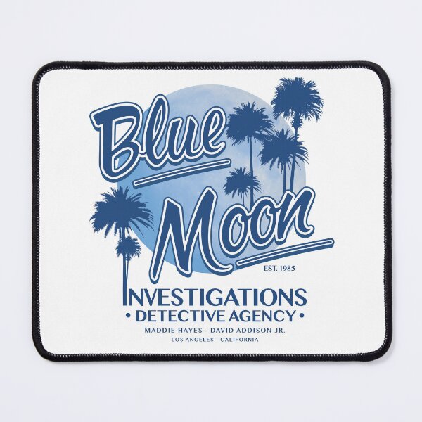 Item preview, Blue Moon Investigations Detective Agency designed and sold by Candywrap Studio.