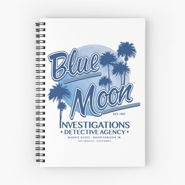 Item preview, Blue Moon Investigations Detective Agency designed and sold by Candywrap Studio.