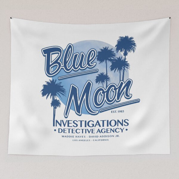 Item preview, Blue Moon Investigations Detective Agency designed and sold by Candywrap Studio.