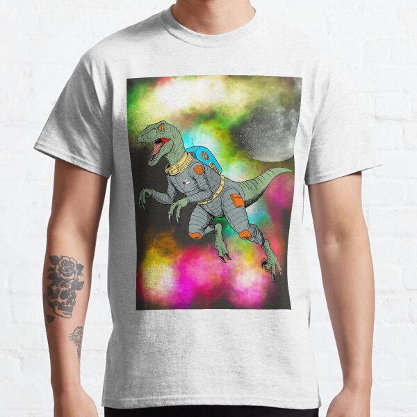 Item preview, Velociraptor Space traveler blacklight designed and sold by Dothestarkman.
