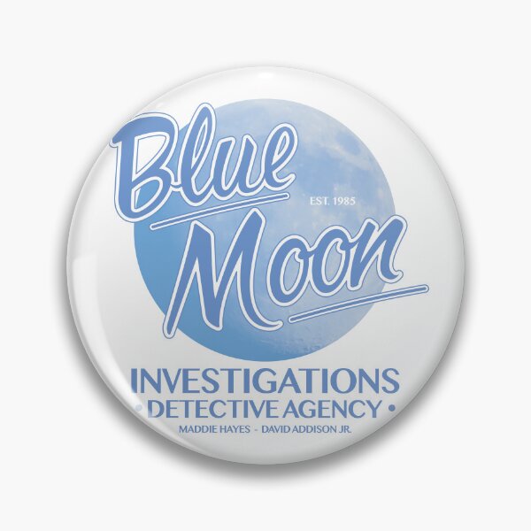 Item preview, Blue Moon Investigations Detective Agency designed and sold by Candywrap Studio.