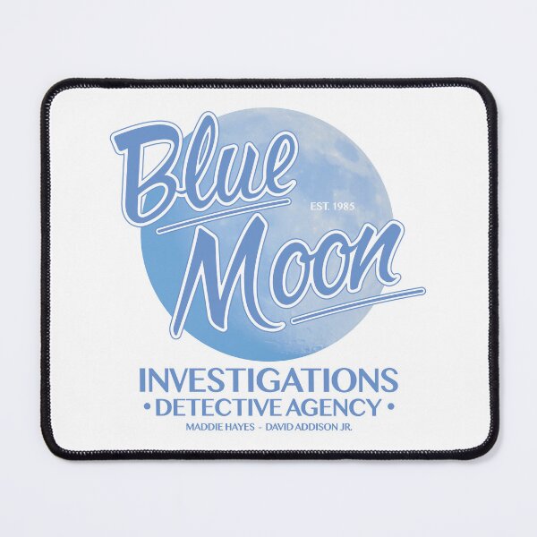 Item preview, Blue Moon Investigations Detective Agency designed and sold by Candywrap Studio.