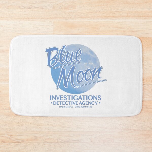 Item preview, Blue Moon Investigations Detective Agency designed and sold by Candywrap Studio.