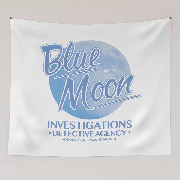 Item preview, Blue Moon Investigations Detective Agency designed and sold by Candywrap Studio.