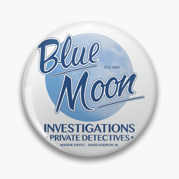 Item preview, Blue Moon Investigations Detective Agency designed and sold by Candywrap Studio.