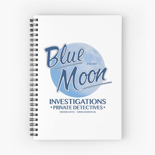 Item preview, Blue Moon Investigations Detective Agency designed and sold by Candywrap Studio.