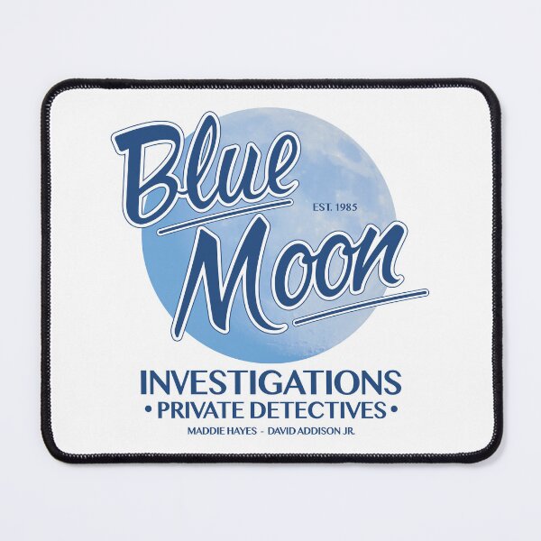 Item preview, Blue Moon Investigations Detective Agency designed and sold by Candywrap Studio.