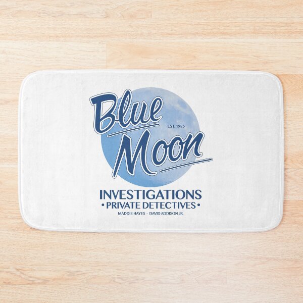 Item preview, Blue Moon Investigations Detective Agency designed and sold by Candywrap Studio.