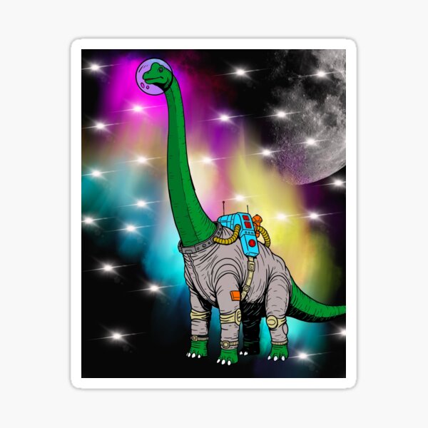 Item preview, Brontosaurus Space blacklight designed and sold by Dothestarkman.