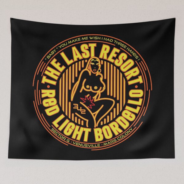 Item preview, The Last Resort Bar & Nightclub designed and sold by Candywrap Studio.