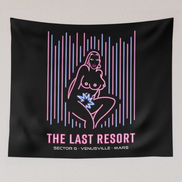 Item preview, The Last Resort Bar & Nightclub designed and sold by Candywrap Studio.