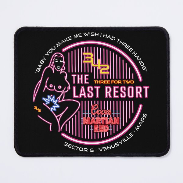 Item preview, The Last Resort Bar & Nightclub designed and sold by Candywrap Studio.