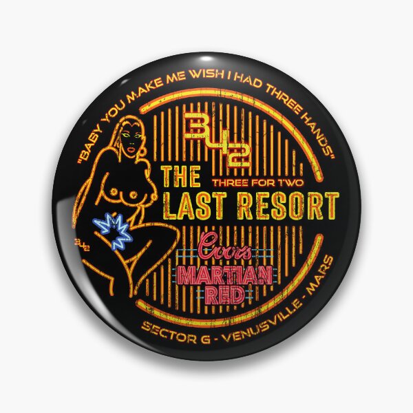 Item preview, The Last Resort Bar & Nightclub designed and sold by Candywrap Studio.