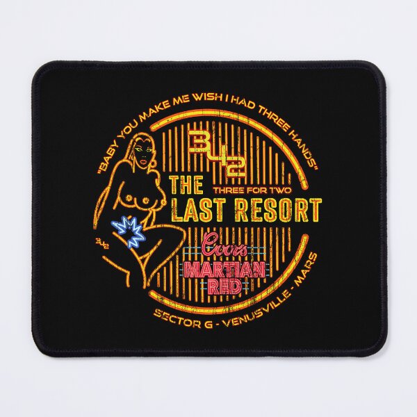 Item preview, The Last Resort Bar & Nightclub designed and sold by Candywrap Studio.