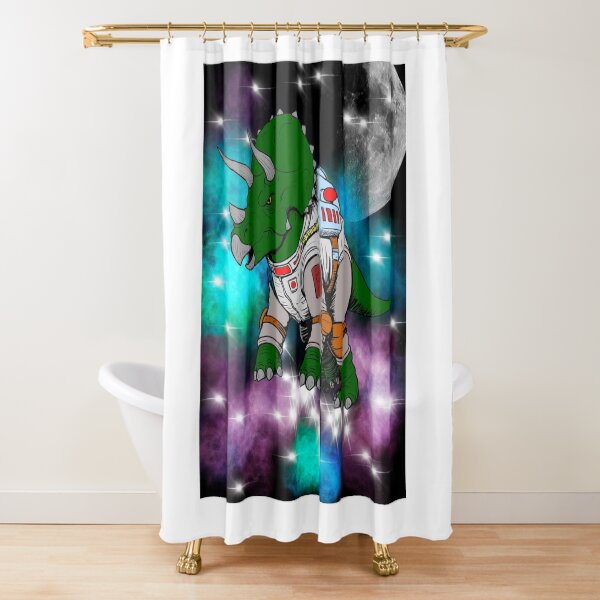 Item preview, Triceratop space traveler blacklight designed and sold by Dothestarkman.