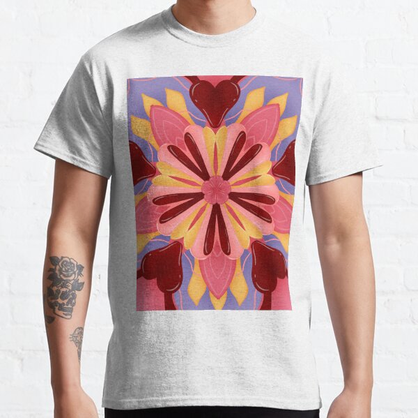Item preview, colorful heart flower designed and sold by TanlaTon.