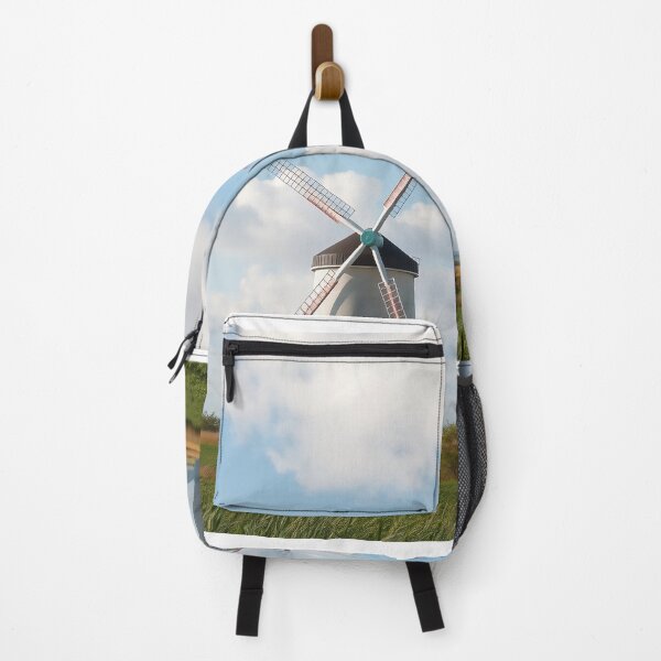 Item preview, Twin Sentinels: Windmills Against a Summer Sky designed and sold by vedadc.