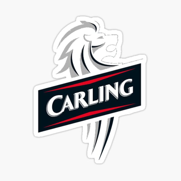 Aperçu de l'œuvre Logo artistique de Carling Lager créée et vendue par Risings.