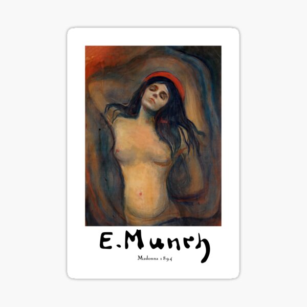 Item preview, Edvard Munch exhibition poster designed and sold by paulrommer.