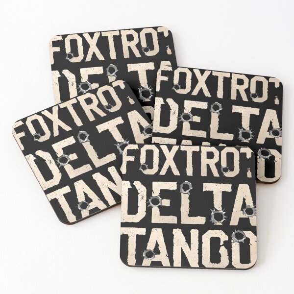Item preview, Distressed Military Foxtrot Delta Tango designed and sold by GrafiShop.