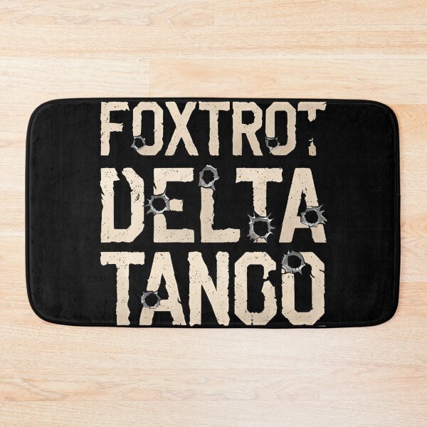 Item preview, Distressed Military Foxtrot Delta Tango designed and sold by GrafiShop.