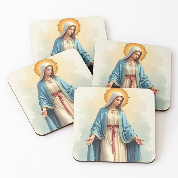 Item preview, Virgin Mary – Watercolor – soft colors designed and sold by Connys Colorful World.