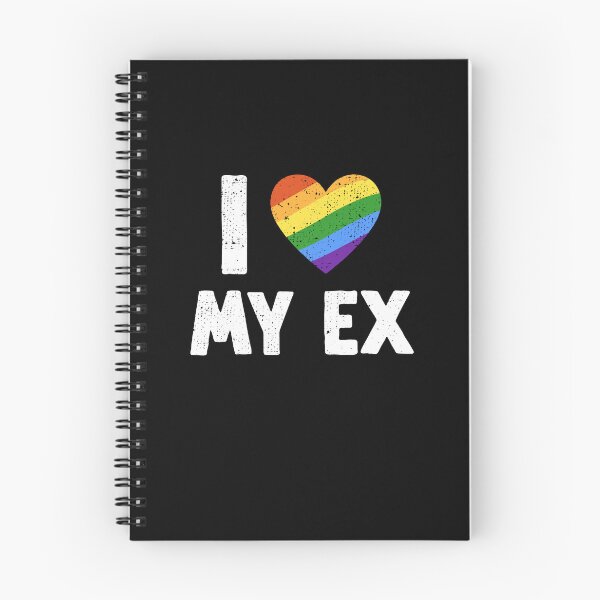 Item preview, Funny I Love My Ex LGBT Heart designed and sold by venomousvector.