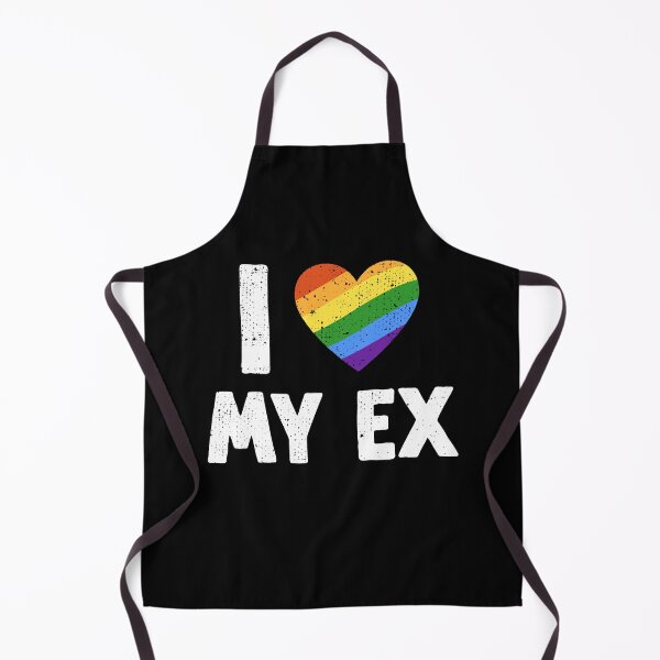 Item preview, Funny I Love My Ex LGBT Heart designed and sold by venomousvector.