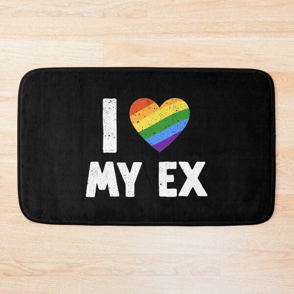 Item preview, Funny I Love My Ex LGBT Heart designed and sold by venomousvector.