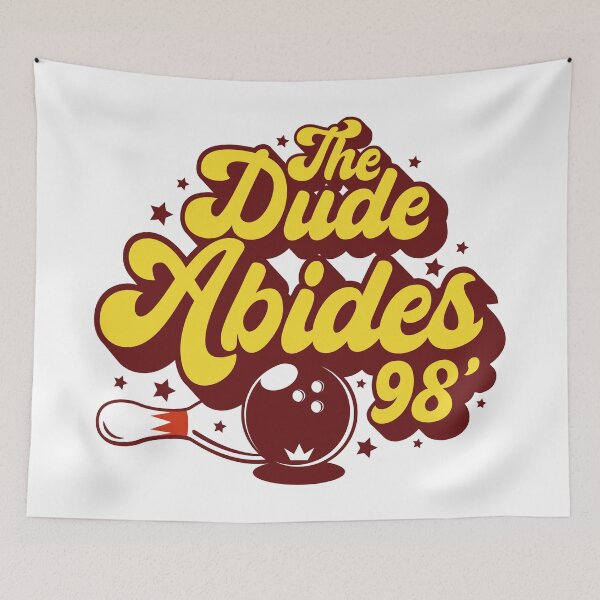 Item preview, The Dude Abides designed and sold by Candywrap Studio.
