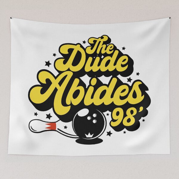 Item preview, The Dude Abides designed and sold by Candywrap Studio.